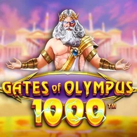 Official Slots logo: Gates of Olympus 1000 by Pragmatic Play at Spinfin Casino