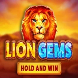 Logo of Lion Gems Hold and Win from Playson at Spinfin Casino